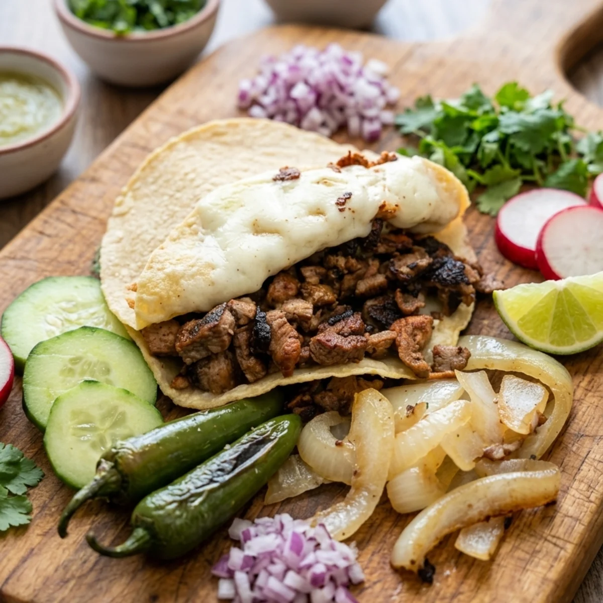 Mulita — Tacos a La Leña, Stockton CA